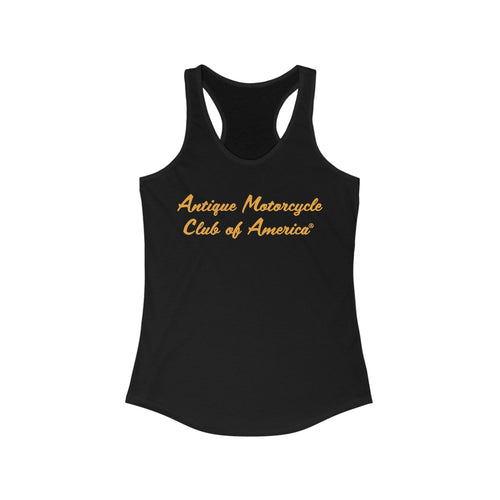 AMCA Script Women's Ideal Racerback Tank