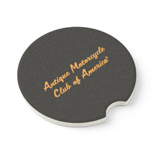 Load image into Gallery viewer, Antique Motorcycle Car Coaster, Vintage Car Accessory, Gift for Motorcycle Enthusiasts, Unique Home Decor, Automotive Gift, Drink Holder