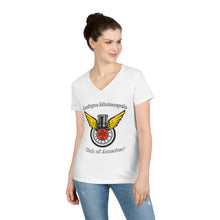 Load image into Gallery viewer, Ladies&#39; V-Neck T-Shirt