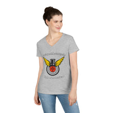 Load image into Gallery viewer, Ladies&#39; V-Neck T-Shirt
