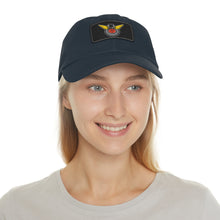 Load image into Gallery viewer, Copy of Dad Hat with Leather Patch (Rectangle)