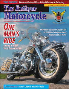 The Antique Motorcycle: Vol. 62, Iss. 1 - Jan/Feb 2023 Magazine