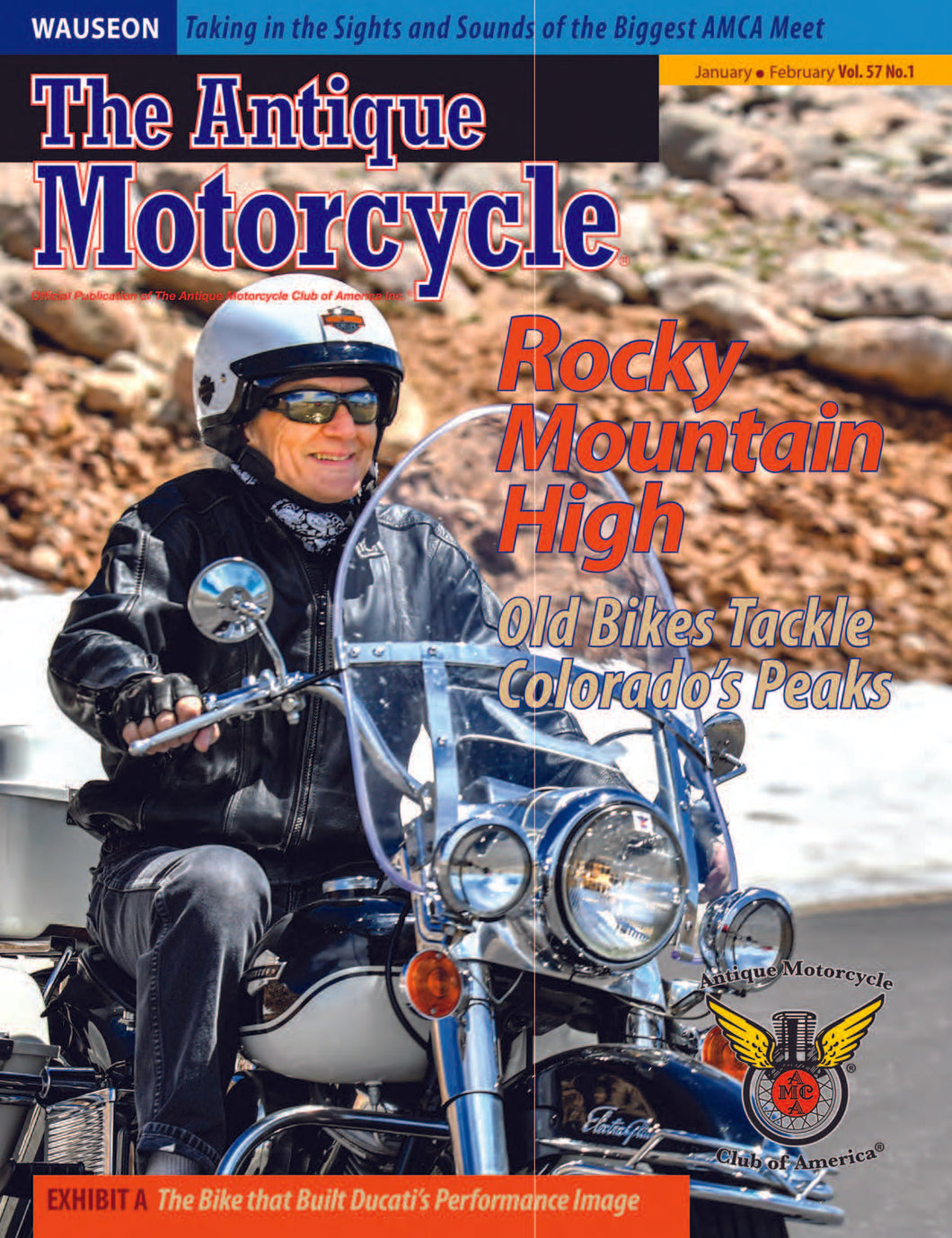 The Antique Motorcycle: Vol. 57, Iss. 1 - Jan/Feb 2018 Magazine