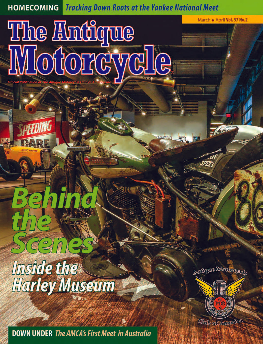 The Antique Motorcycle: Vol. 57, Iss. 2 - Mar/Apr 2018 Magazine