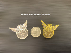 Pin: Collector BRONZE or SILVER
