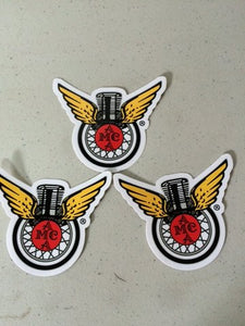 Decal - 3.5" Winged Decal